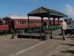 CWR 45 2 Coaches + a Flat Passenger Car